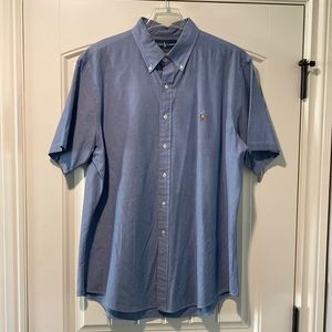 Polo Ralph Lauren Botton Down Short Sleeve Dress Shirt Size XL